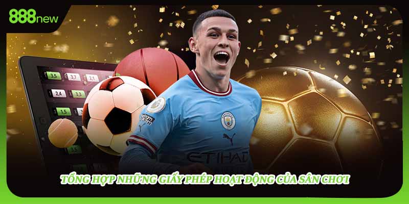 Tổng hợp những giấy phép hoạt động của sân chơi